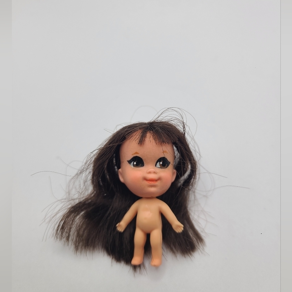 Vintage Mattel 1960's Liddle Kiddles Doll Long Hair- Rare